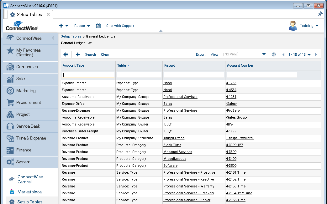 mapping-of-gl-accounts-innovent-support